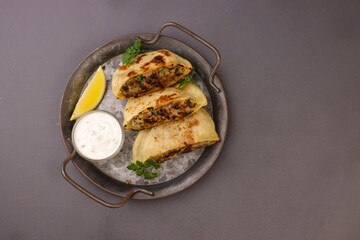 Arayes is Lebanese Grilled Pita Pockets Stuffed With Spiced Ground Beef
