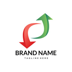 Crypto Exchange, Finance, Financial support Logo