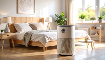 Modern bedroom air purifier