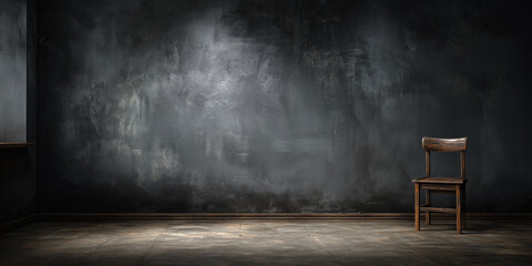  Ein dunkler, strukturierter Tafelraum und eine Studiowand bieten einen dramatischen und stimmungsvollen Hintergrund f&uuml;r Fotografie und Bildbearbeitung