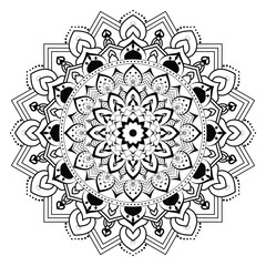 Luxury Mandala Design Vector 