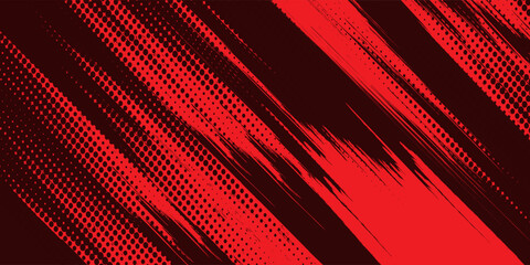 black red dragon decal brush fire volcano lava sakura Asia Japan anime style illustration sporty background banner style illustration. modern