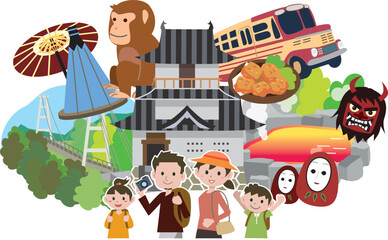 大分県の人気観光スポット