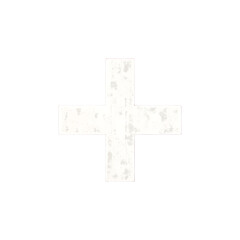 Obraz premium Simple white plus sign symbol isolated on a transparent background isolated on transparent background