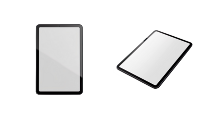 Tablet Mockup on a transparent background