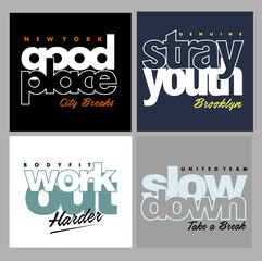 set of motivational quotes