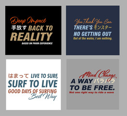 set of motivational quotes