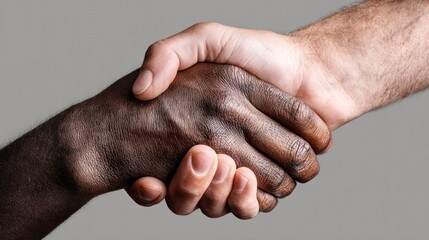 Fototapeta premium Diverse hands shake