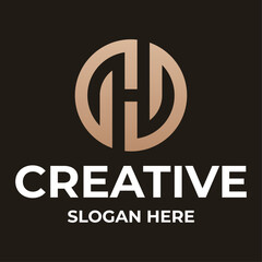 Geometrical Abstract Logo, Icon illustration, Vector Icon Design