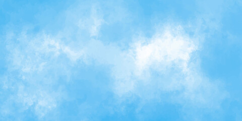 A bright, beautiful blue sky with fluffy white clouds on a clear summer day. high, cloud, air, cloudy, sun, sunlight, abstract, color, atmosphere, smoky, light, pattern, art, 3d, flow, blur.