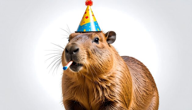 Happy capybara