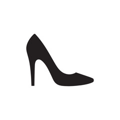 Black stiletto heel shoe fashion footwear