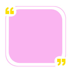 Bubble testimonial banner, quote, infographic. Social media post template designs for quotes. Empty speech bubbles, quote bubbles and text box © maximilian