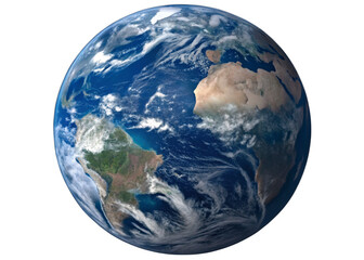 Obraz premium blue-marble on a isolated transparent background 