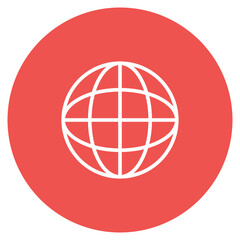 Worldwide Traffic icon vector image. Can be used for Web Hosting.