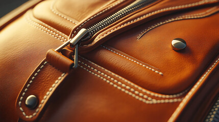 Elegant brown leather bag showcasing premium quality and timeless design ideal for everyday use