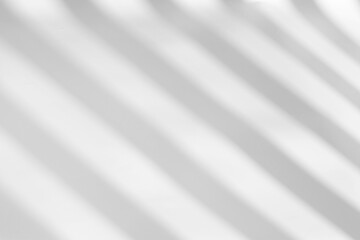 gray geometric slash line shadow and black thick stripe silhouette shade on empty white background
