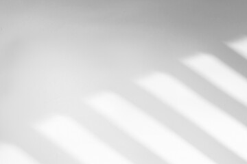 gray geometric slash line shadow and black thick stripe silhouette shade on empty white background