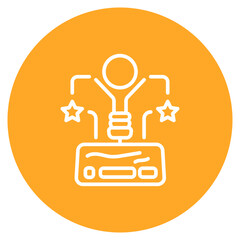 Keywords Generator icon vector image. Can be used for Online Marketing.