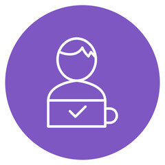 User Network icon vector image. Can be used for Seo and Web.