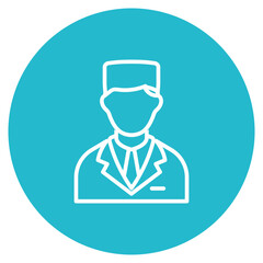 Specialist icon vector image. Can be used for Project Management.