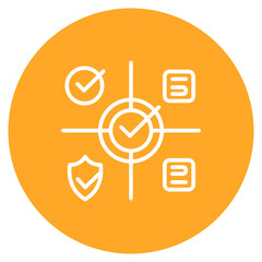 Prioritize icon vector image. Can be used for Project Management.