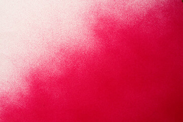 赤のスプレー塗料で描いた背景