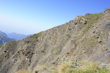 mountain in the mountains