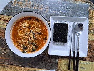 Korean style homemade food