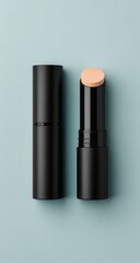 Obraz premium Concealer stick in black case, light beige color