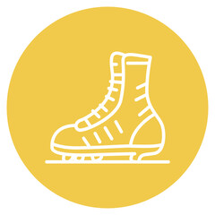 Rugby Boots icon vector image. Can be used for Rugby.