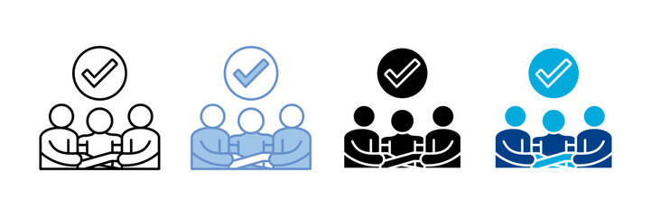 Decision  Icon Set Multiple Style Collection