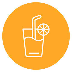 Juice icon vector image. Can be used for Supermarket.