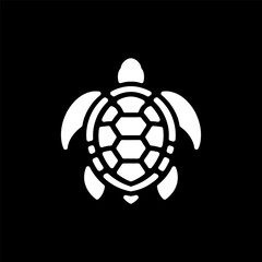 Obraz premium Simple Turtle Branding Logo Idea