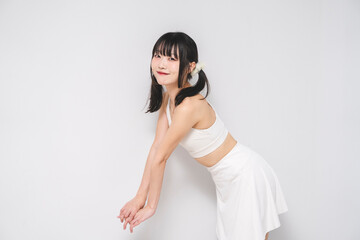 スポーツウェアの女性