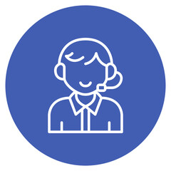 Assistant icon vector image. Can be used for Diversity.