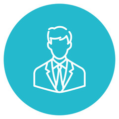 Business Analyst icon vector image. Can be used for Diversity.