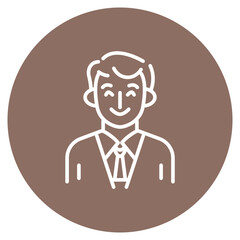 Film Director icon vector image. Can be used for Diversity.