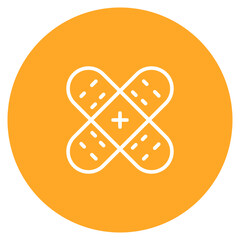 Bandage icon vector image. Can be used for Volleyball.