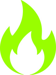 fire icon vector transparent 
