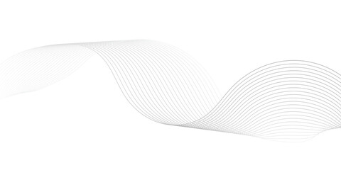 Minimal abstract white wave background with smooth flowing lines and soft curves. Modern digital art design perfect for presentations, websites, and elegant graphic compositions.