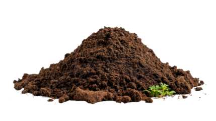 Rich Earth: A detailed look at fertile, rich soil, perfect for nurturing life and growth, showcasing the natural texture and color of the earth.