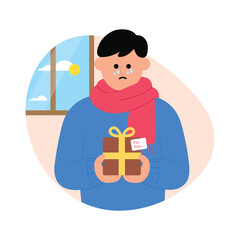 Gift Remembrance Vector illustration. EPS 10 file