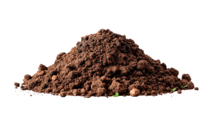 Fertile Earth: A macro shot of rich, dark soil, teeming with potential and the promise of growth. This image embodies the very essence of life, depicting the fundamental element of agriculture.