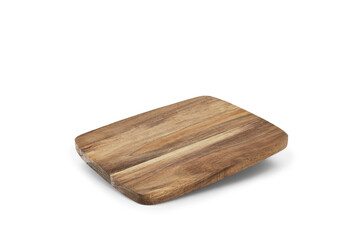 Cooking kitchen cutting wooden board food advertisement design, template.Product promotion showcase.Flying levitating dish. Presentation dish.