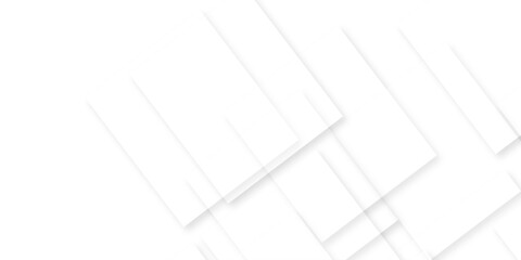 Abstract white background with texture pattern, layered geometric triangle shapes, white and grey glossy squares with faint geometric lines featuring intersecting patterns. background and design.