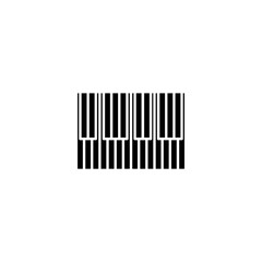 Music audio icon with white background vector