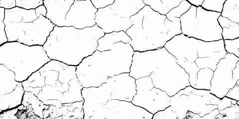 white surface with a network of black cracks running across it creating a distressed and aged effect and aged texture with a grungy and abstract feel