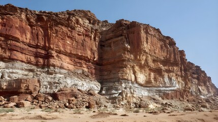 Create Stunning Red And Ochre Sandstone Cliff Wall Designs To Inspire Bold Architectural Landscaping Projects