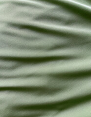green wrinkle fabric linen cotton texture background